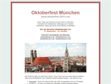 Tablet Screenshot of oktoberfest-2015.com